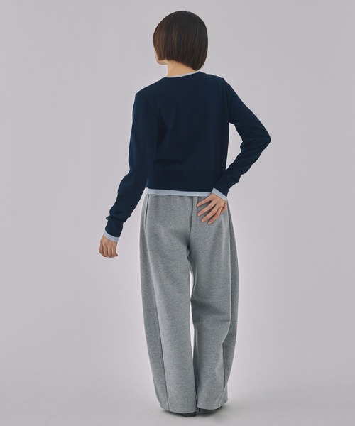 Unblend】ドロスト ヘビーウェイトカーブスウェットパンツ