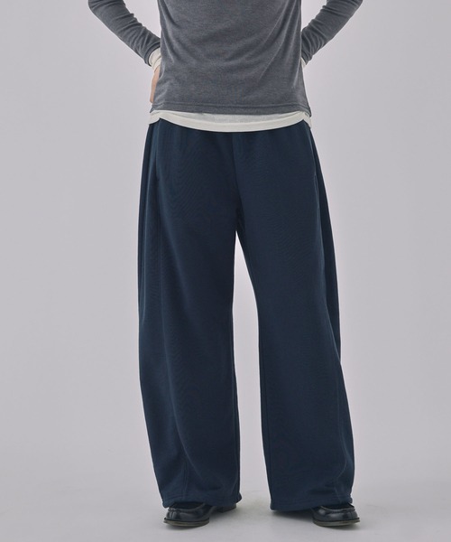 Unblend】ドロスト ヘビーウェイトカーブスウェットパンツ
