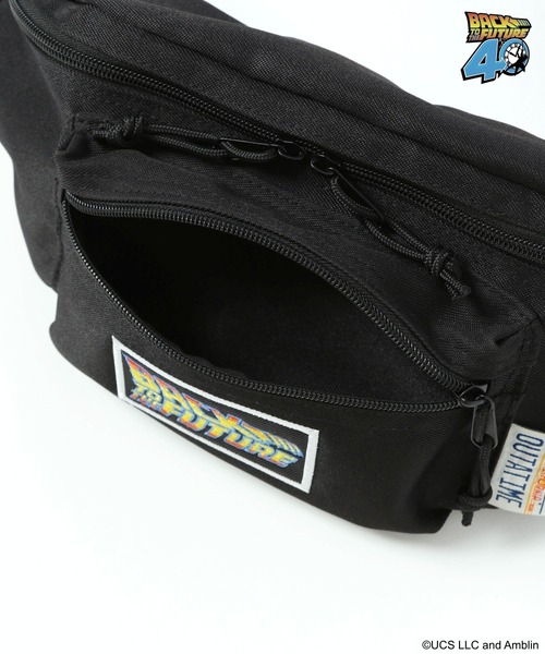 niko and...(ニコアンド)の「【バック・トゥ・ザ・フューチャー】コラボ刺繍ボディバッグ(ボディバッグ/ウエストポーチ・メンズ・ブラック/レッド・FREE)」の14枚目の写真