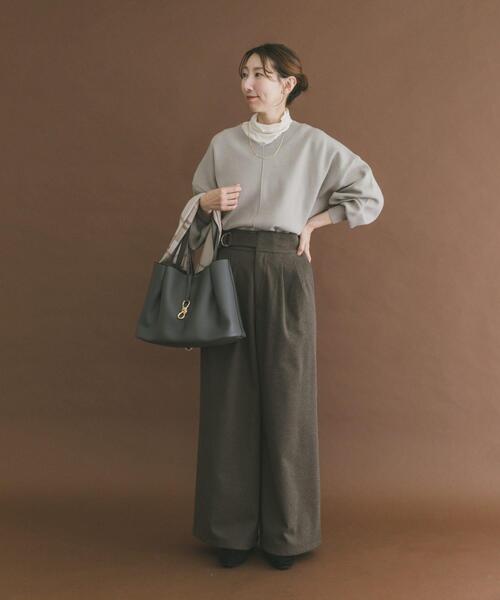 セール】Vネックニットプルオーバー（ニット/セーター）｜ITEMS