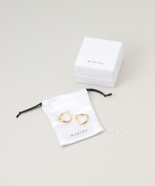 MARIHA/マリハ Innocent Light フープピアス ウェーブS 1603222002