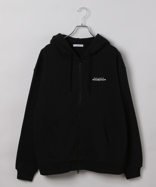 GLOBAL WORK(グローバルワーク)の「スーベニアジップパーカー/一部店舗限定/599034(パーカー・メンズ・グレー/ブラック・X-LARGE/MEDIUM/LARGE/SMALL)」の3枚目の写真