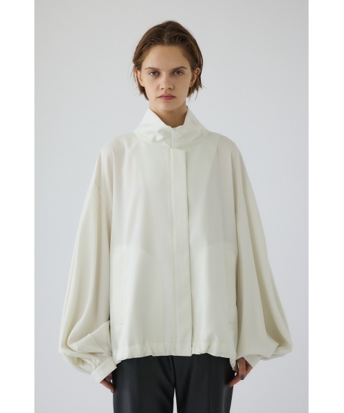 RIM.ARK（リムアーク）の「Stand collar tuck sleeve BZ スタンド