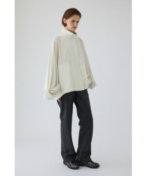 RIM.ARK（リムアーク）の「Stand collar tuck sleeve BZ スタンド