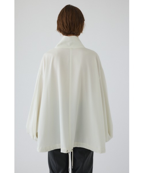 Stand collar tuck sleeve BZ スタンドカラータックスリーブブルゾン