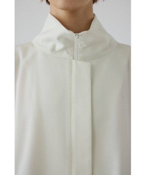 RIM.ARK（リムアーク）の「Stand collar tuck sleeve BZ
