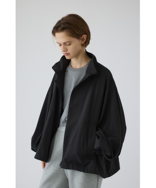 Stand collar tuck sleeve BZ スタンドカラータックスリーブブルゾン