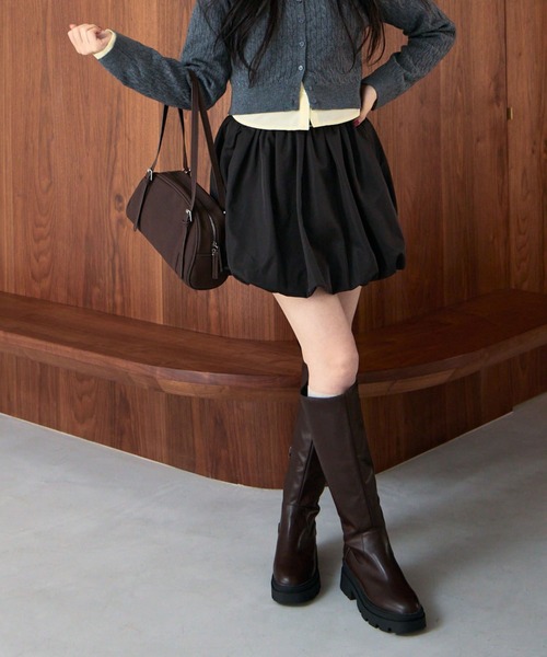 archives(アルシーヴ)の「スエード合皮ボストン(ボストンバッグ・レディース・ベージュ/ブラウン/ワインレッド・FREE)」の7枚目の写真