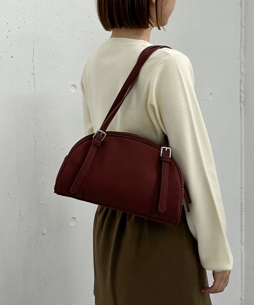 archives(アルシーヴ)の「スエード合皮ボストン(ボストンバッグ・レディース・ベージュ/ブラウン/ワインレッド・FREE)」の16枚目の写真