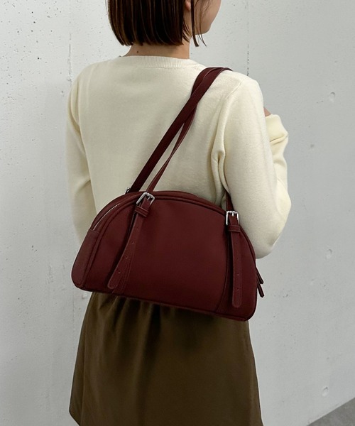 archives(アルシーヴ)の「スエード合皮ボストン(ボストンバッグ・レディース・ベージュ/ブラウン/ワインレッド・FREE)」の17枚目の写真