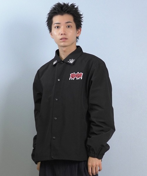 LURKING CLASS(ラーキングクラス)の「LURKING CLASS/ラーキングクラス コーチジャケット バックプリント ST25FJM01(その他アウター・メンズ・ブラック系その他/ブラック系その他2/ブラック系その他3・L/M/XL)」の18枚目の写真