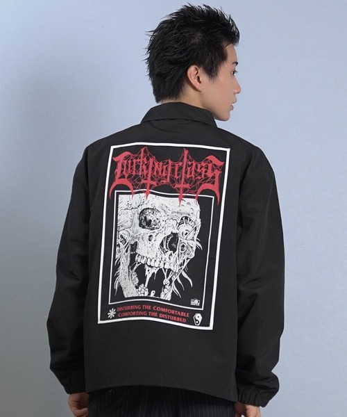 LURKING CLASS(ラーキングクラス)の「LURKING CLASS/ラーキングクラス コーチジャケット バックプリント ST25FJM01(その他アウター・メンズ・ブラック系その他/ブラック系その他2/ブラック系その他3・L/M/XL)」の20枚目の写真