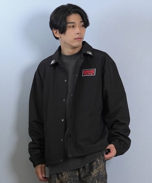 LURKING CLASS(ラーキングクラス)の「LURKING CLASS/ラーキングクラス コーチジャケット バックプリント ST25FJM01(その他アウター・メンズ・ブラック系その他/ブラック系その他2/ブラック系その他3・L/M/XL)」の12枚目の写真