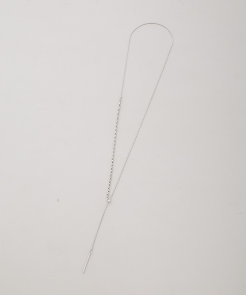 NANO universe（ナノユニバース）の「スライドアジャスターネックレス（ネックレス・レディース・シルバー/ゴールド・F）」の3枚目の写真