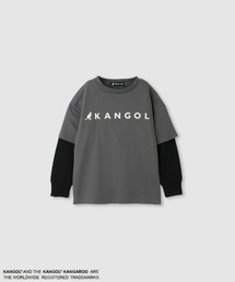 KANGOL（カンゴール）の「KANGOL 裏毛袖フェイクトレーナー（スウェット・キッズ）」