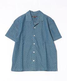 MICHAEL KORS | ロゴ シャンブレー ジャガード キャンプ シャツ(シャツ/ブラウス)