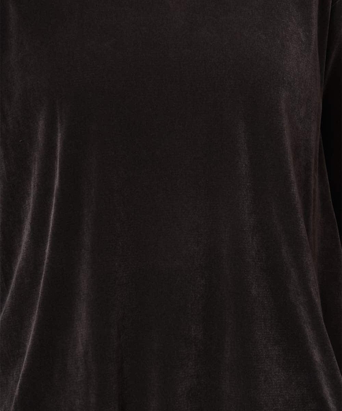 Jocomomola(ホコモモラ)の「ベロアチュール プルオーバーカットソー(Tシャツ/カットソー・レディース・ブルー/グレー・40)」の12枚目の写真