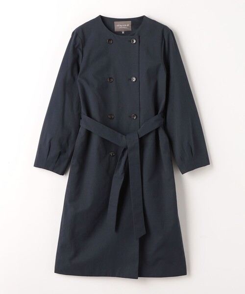 セール】ノーカラー トレンチコート ＜A DAY IN THE LIFE＞（トレンチ