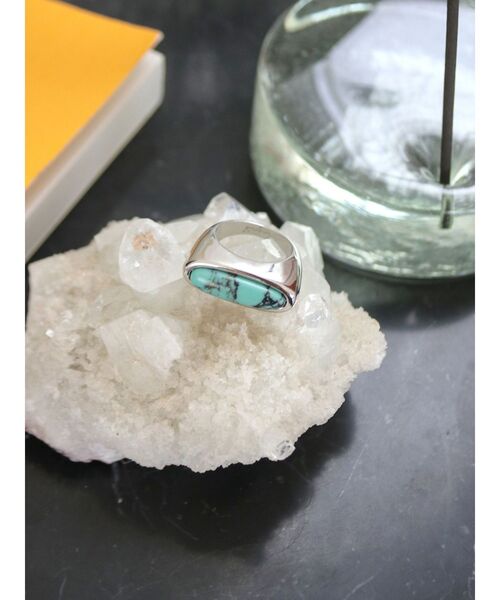 Ungrid（アングリッド）の「エリプスデザインストーンコンビリング（リング・レディース・ブルー/ブラウン/ブラック・FREE）」の10枚目の写真