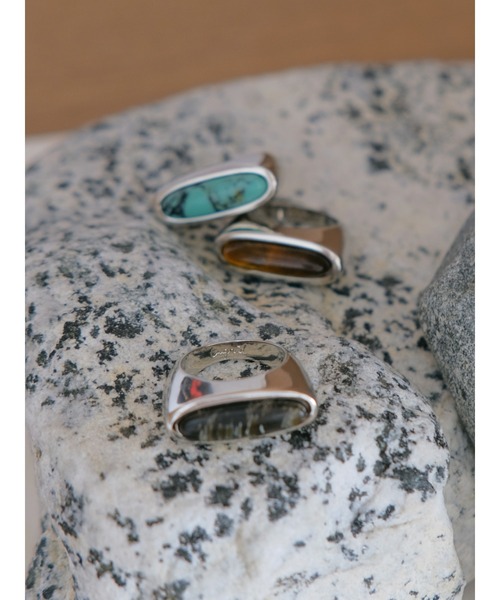 Ungrid（アングリッド）の「エリプスデザインストーンコンビリング（リング・レディース・ブルー/ブラウン/ブラック・FREE）」の19枚目の写真