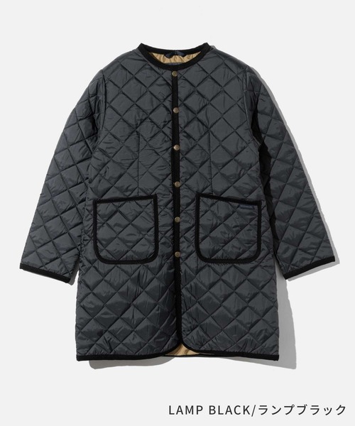 LAVENHAM（ラベンハム）の「LAVENHAM CONTRAST CORNARD COAT ラベンハム コントラスト コナード コート（ダウンジャケット/コート・レディース・ベージュ系1/ブラック系2・8/10）」の7枚目の写真