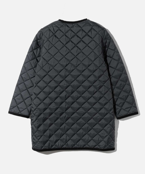 LAVENHAM（ラベンハム）の「LAVENHAM CONTRAST CORNARD COAT ラベンハム コントラスト コナード コート（ダウンジャケット/コート・レディース・ベージュ系1/ブラック系2・8/10）」の8枚目の写真