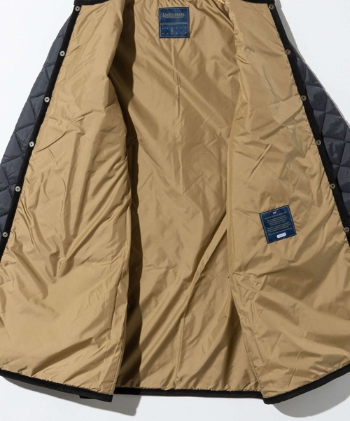 LAVENHAM（ラベンハム）の「LAVENHAM CONTRAST CORNARD COAT ラベンハム コントラスト コナード コート（ダウンジャケット/コート・レディース・ベージュ系1/ブラック系2・8/10）」の13枚目の写真