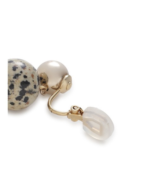 emmi（エミ）の「ストーンイヤリング（イヤリング・レディース・ブルー/マルチ・F）」の6枚目の写真