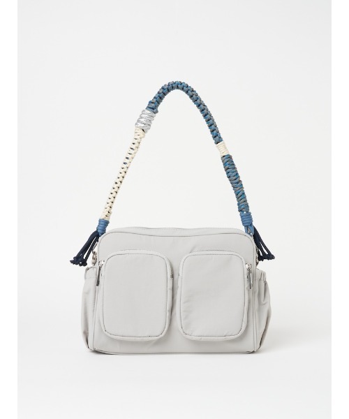 sahara（サハラ）の「Paracord Strap Nylon Bag（ショルダーバッグ・レディース・ブラック/グレー・FREE）」の19枚目の写真