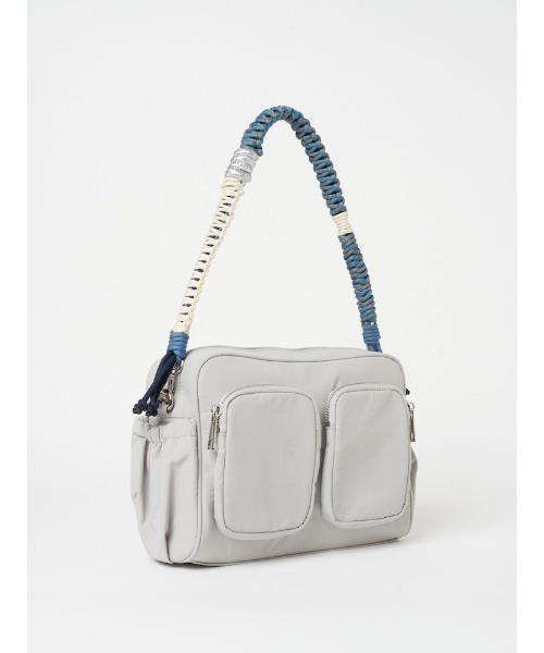 sahara（サハラ）の「Paracord Strap Nylon Bag（ショルダーバッグ・レディース・ブラック/グレー・FREE）」の21枚目の写真