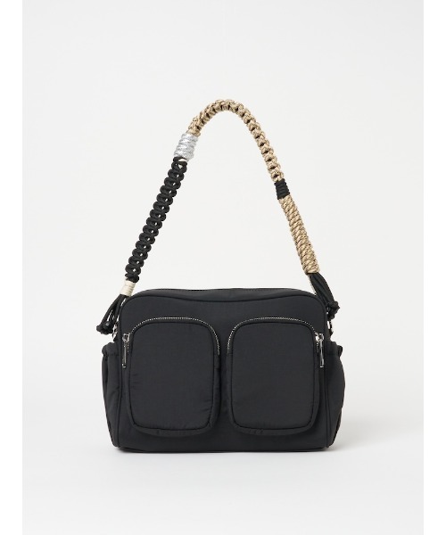 sahara（サハラ）の「Paracord Strap Nylon Bag（ショルダーバッグ・レディース・ブラック/グレー・FREE）」の20枚目の写真