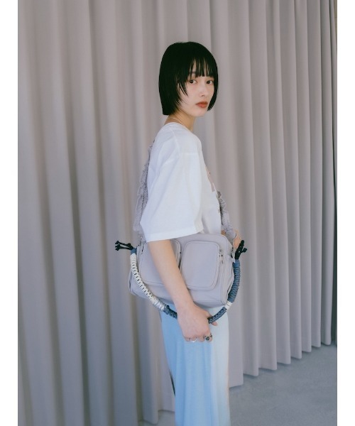 sahara（サハラ）の「Paracord Strap Nylon Bag（ショルダーバッグ・レディース・ブラック/グレー・FREE）」の12枚目の写真