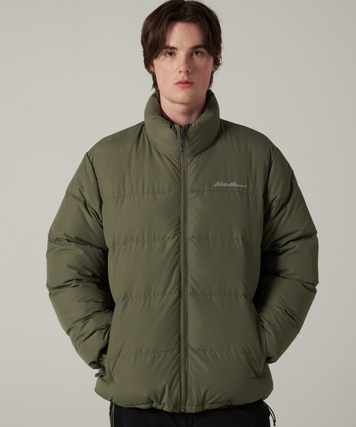 Eddie Bauer(エディーバウアー)の「ベーシック ダウンジャケット(ダウンジャケット/コート・メンズ・ターコイズブルー/オレンジ/オリーブ/ブラック・XL/L/XXL/M)」の1枚目の写真