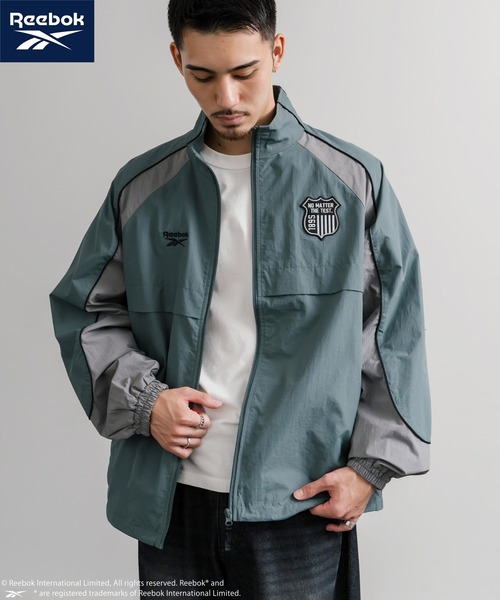 セール】Reebok リーボック オーバーサイズエンブレム刺繍ナイロン