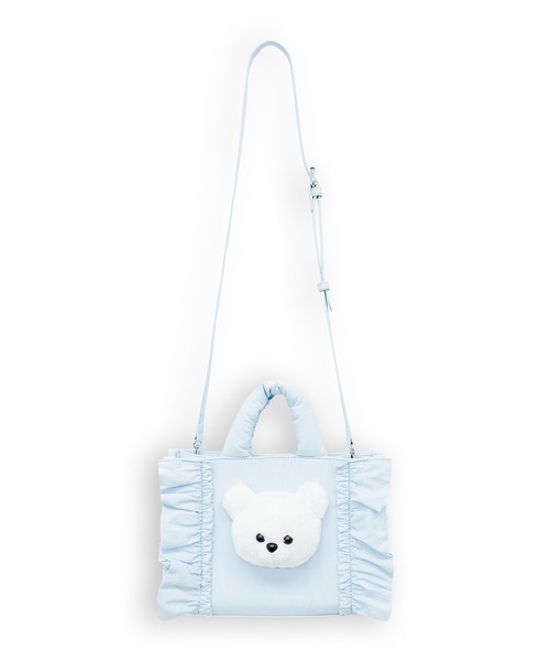 シナモンパッチフリルトートバッグ（トートバッグ）｜Honey Cinnamon