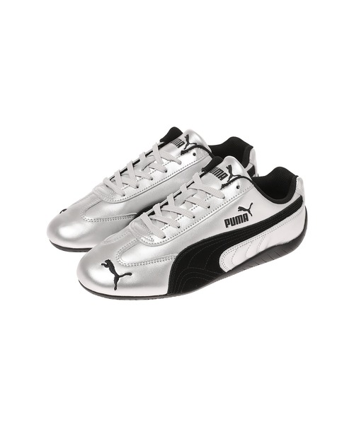 PUMA(プーマ)の「SPEEDCAT METALLIC 403689-01(スニーカー・レディース・シルバー・25㎝/24.5㎝/23.5㎝/24cm)」の2枚目の写真