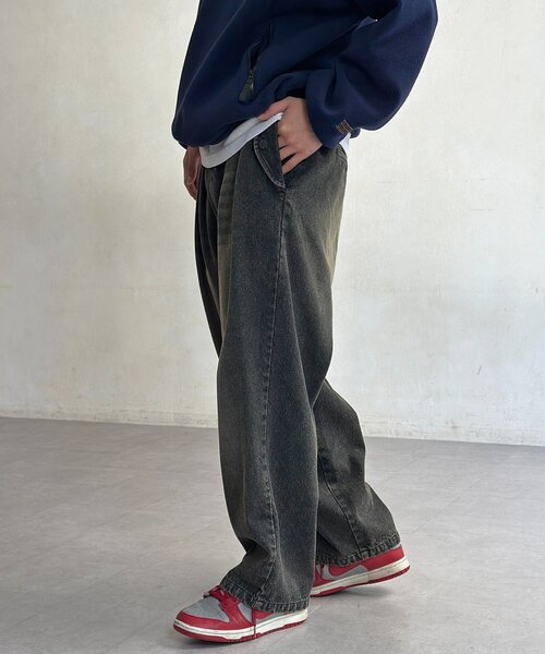 CPCM(シーピーシーエム)の「裏起毛ミリタリーデニム(デニムパンツ・メンズ・ネイビー/ブラック/ブルー・LARGE/MEDIUM)」の10枚目の写真