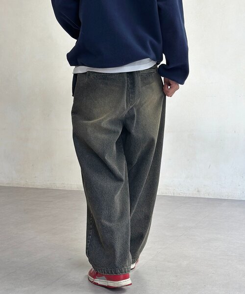 CPCM(シーピーシーエム)の「裏起毛ミリタリーデニム(デニムパンツ・メンズ・ネイビー/ブラック/ブルー・LARGE/MEDIUM)」の11枚目の写真