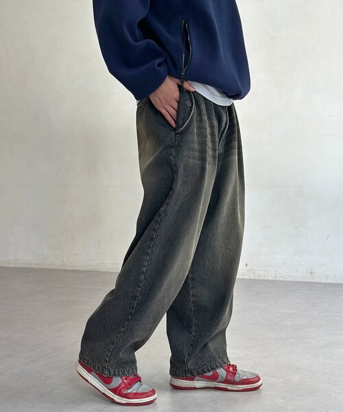 CPCM(シーピーシーエム)の「裏起毛ミリタリーデニム(デニムパンツ・メンズ・ネイビー/ブラック/ブルー・LARGE/MEDIUM)」の12枚目の写真