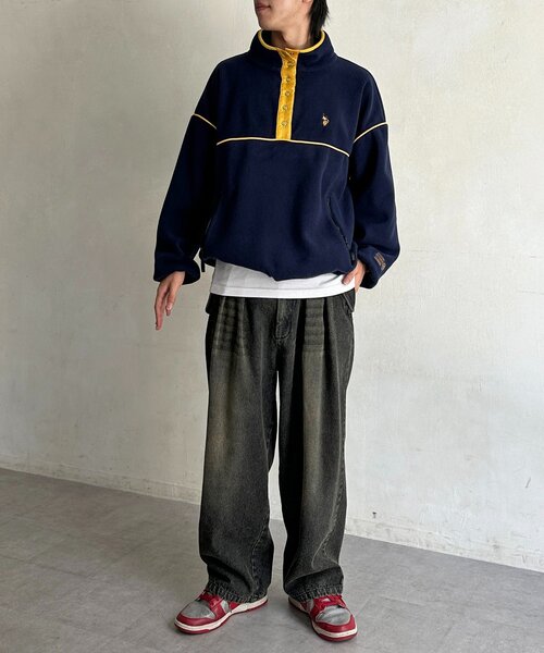 CPCM(シーピーシーエム)の「裏起毛ミリタリーデニム(デニムパンツ・メンズ・ネイビー/ブラック/ブルー・LARGE/MEDIUM)」の14枚目の写真