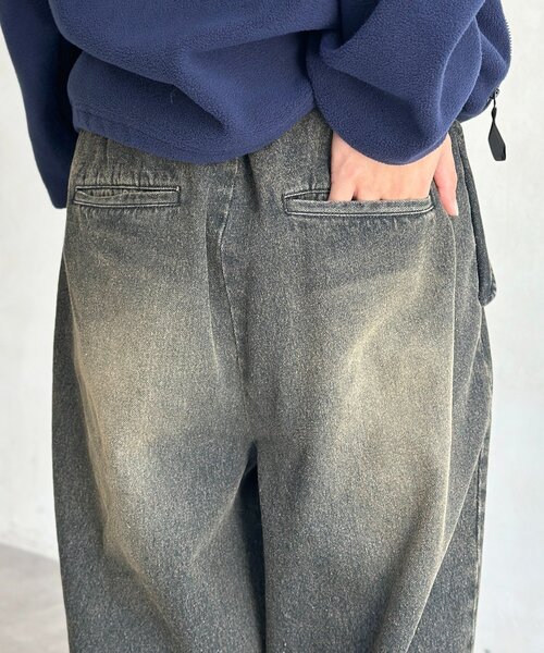 CPCM(シーピーシーエム)の「裏起毛ミリタリーデニム(デニムパンツ・メンズ・ネイビー/ブラック/ブルー・LARGE/MEDIUM)」の17枚目の写真