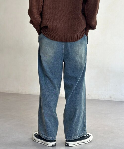 CPCM(シーピーシーエム)の「裏起毛ミリタリーデニム(デニムパンツ・メンズ・ネイビー/ブラック/ブルー・LARGE/MEDIUM)」の21枚目の写真