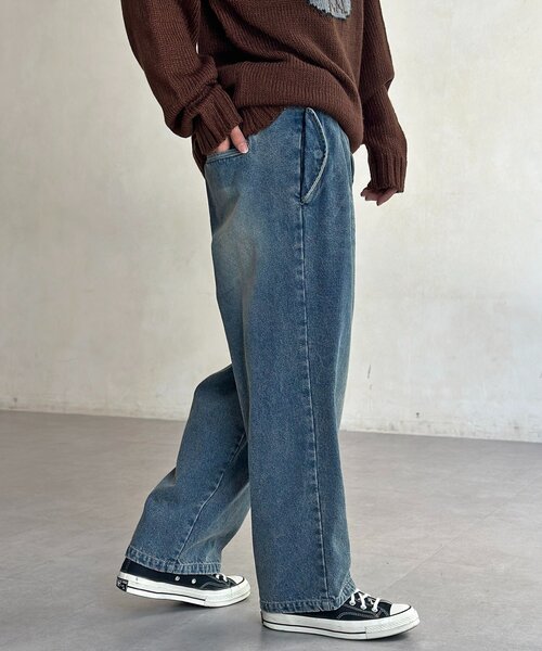 CPCM(シーピーシーエム)の「裏起毛ミリタリーデニム(デニムパンツ・メンズ・ネイビー/ブラック/ブルー・LARGE/MEDIUM)」の22枚目の写真