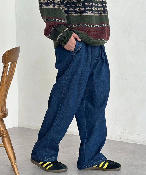 CPCM(シーピーシーエム)の「裏起毛ミリタリーデニム(デニムパンツ・メンズ・ネイビー/ブラック/ブルー・LARGE/MEDIUM)」の4枚目の写真