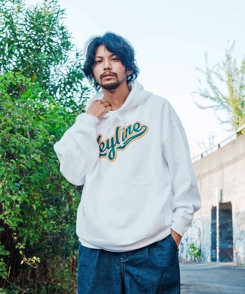 ARCHIVER(アーカイバ)の「【Bz】【Leyline】Baseball logo parka(パーカー・メンズ・ホワイト/ブラック・MEDIUM/LARGE)」の4枚目の写真