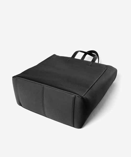 GUIONNET（ギオネ）の「【集大成】 撥水レザー 縦型ビジネストート PC縦入れ可 ギオネ（トートバッグ・メンズ・ブラック・FREE）」の18枚目の写真