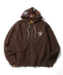 COBMASTER（コブマスター）の「【COBMASTER/コブマスター】裏毛マルチワッペン　フルジップパーカー（パーカー）」