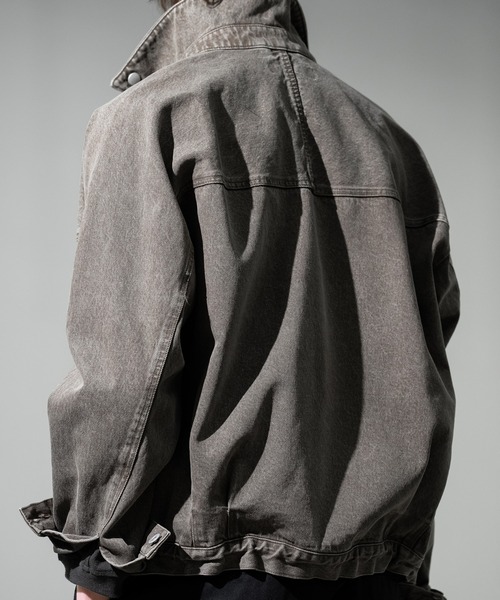 セール】【CITY TOKYO/シティートーキョー】フェードデニムブルゾン