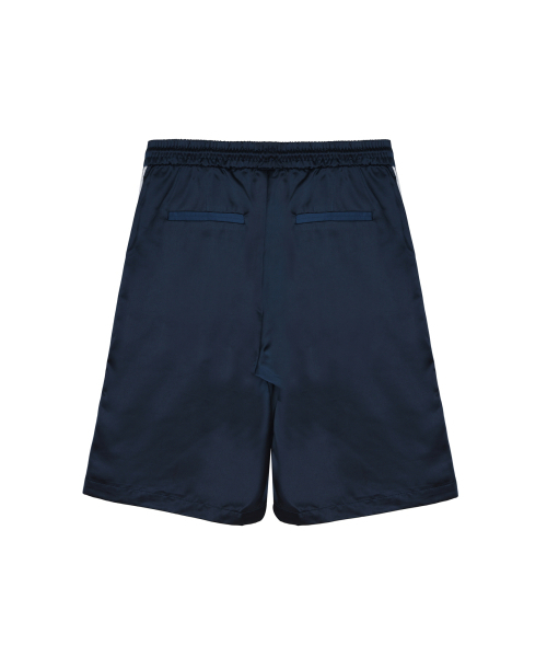 NICK&NICOLE(ニックアンドニコール)の「DOUBLE LINE SATIN HALF PANTS_NAVY(その他パンツ・レディース・ネイビー・FREE)」の6枚目の写真