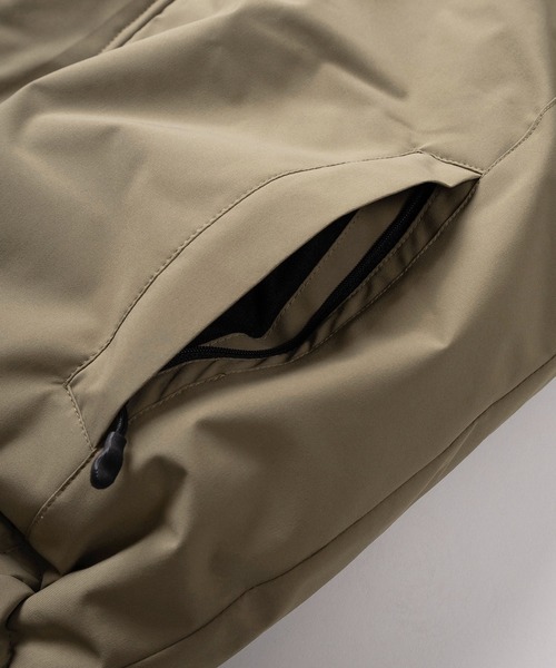 make a ray!（メイク ア レイ！）の「【82】ファイバーダウン 切替 フードジャケット/【撥水】【ストレッチ】（ダウンジャケット/コート・メンズ・ベージュ/ブラック/チャコールグレー・M/L）」の7枚目の写真